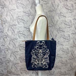 Sundance Anabaglish Embroidered Tote Bag